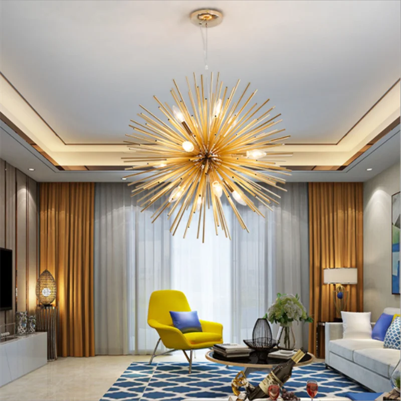 Interior Design Ideas - 2025 Dandelion Chandelier Fireworks Ball Chandelier