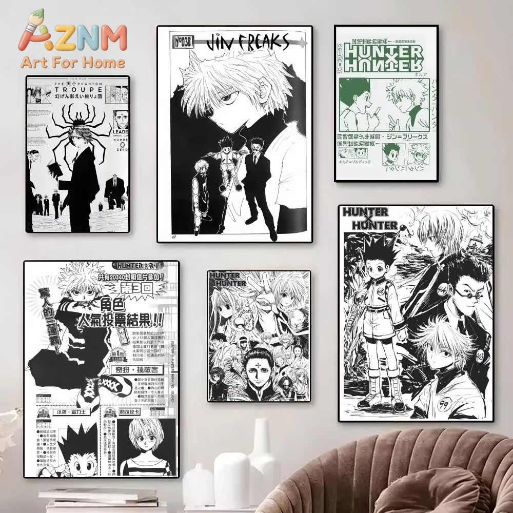 Interior Design Apartment - 1pcs H-Hunter x hunter Paper Print