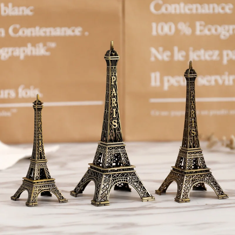 Interior Design Ideas - Bronze Paris Eiffel Tower Metal Crafts