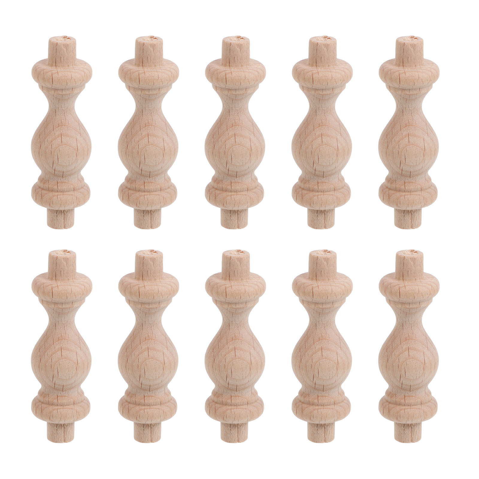 10Pcs Unfinished Wooden Stair  - Interior Design Deck avis et prix
