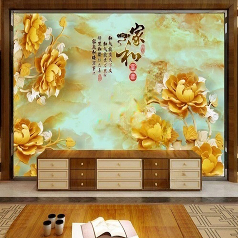 New Chinese Style Custom Mural - Interior Design With Wallpaper avis et prix