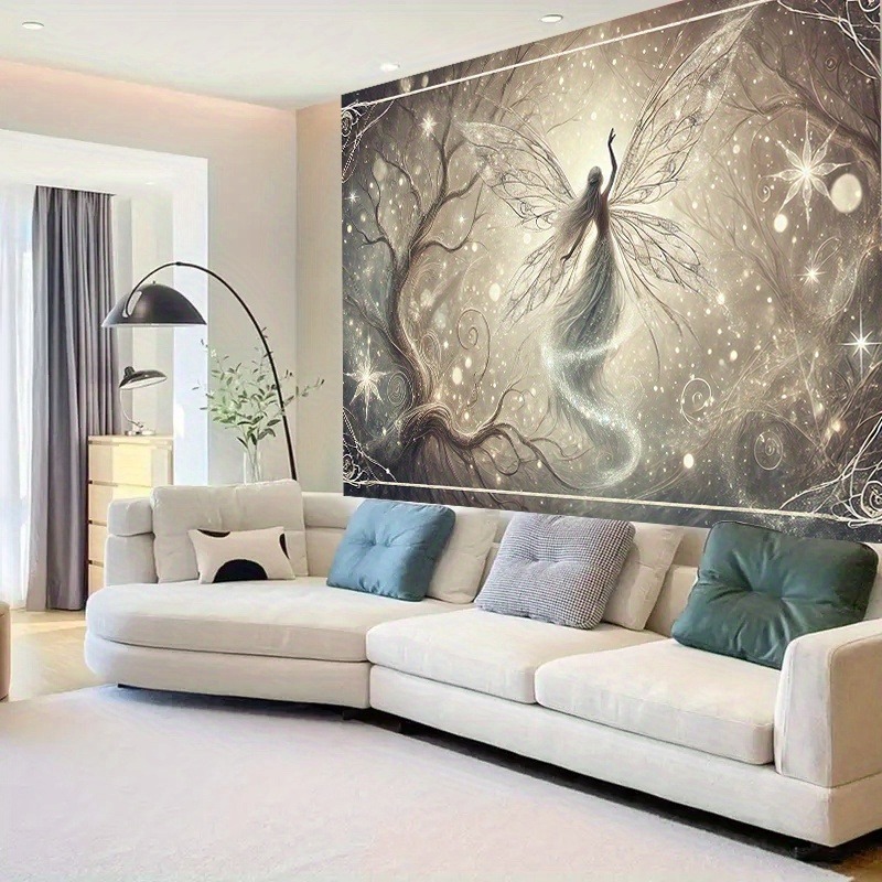 Fantasy Fairy Tree Wall Mural  - Interior Design With Wallpaper avis et prix