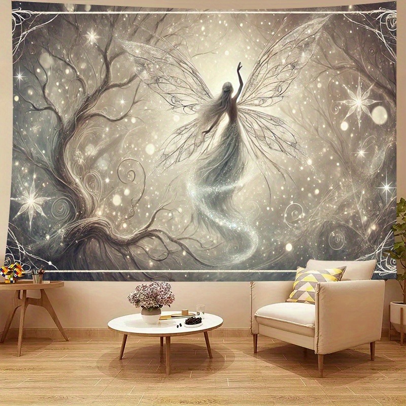 Fantasy Fairy Tree Wall Mural  - Interior Design With Wallpaper avis et prix