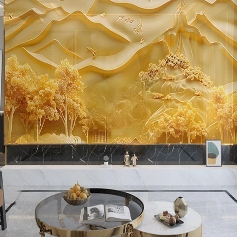 Custom Wall Mural Abstract Wal - Interior Design With Wallpaper avis et prix