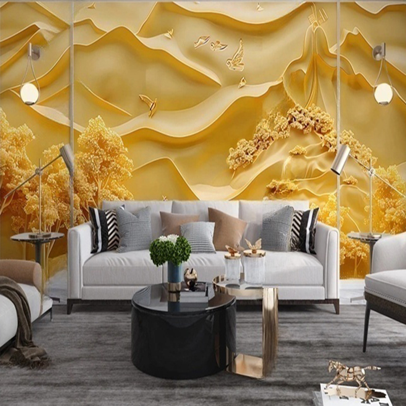 Custom Wall Mural Abstract Wal - Interior Design With Wallpaper avis et prix