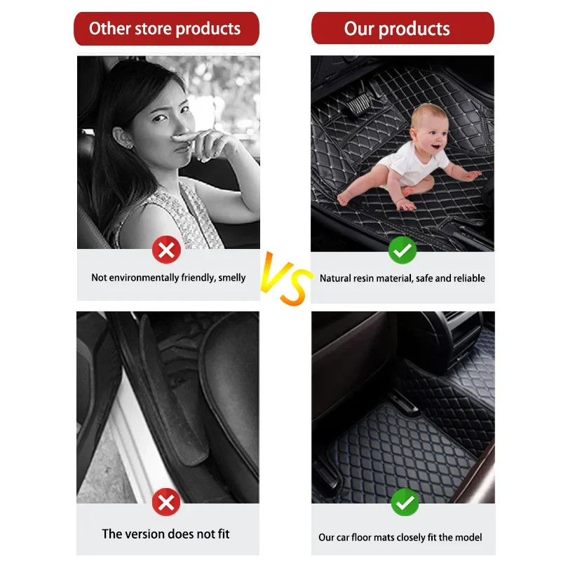 Custom 3D Full Coverage Car Fl - Interior Design Type avis et prix