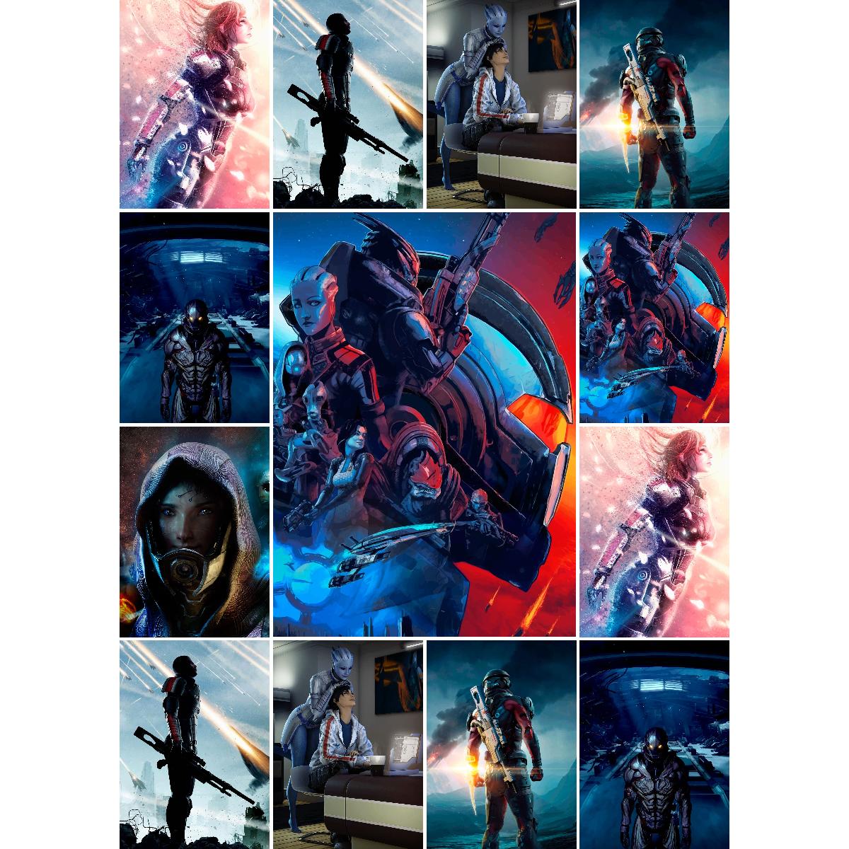 Mass Effect Gaming Poster Prin - Interior Design Ideas avis et prix
