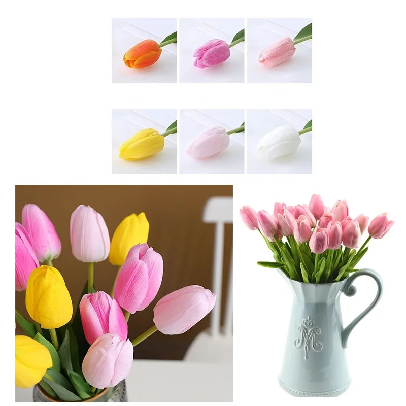 Silicone Artificial Tulips Fak - Interior Design Ideas avis et prix