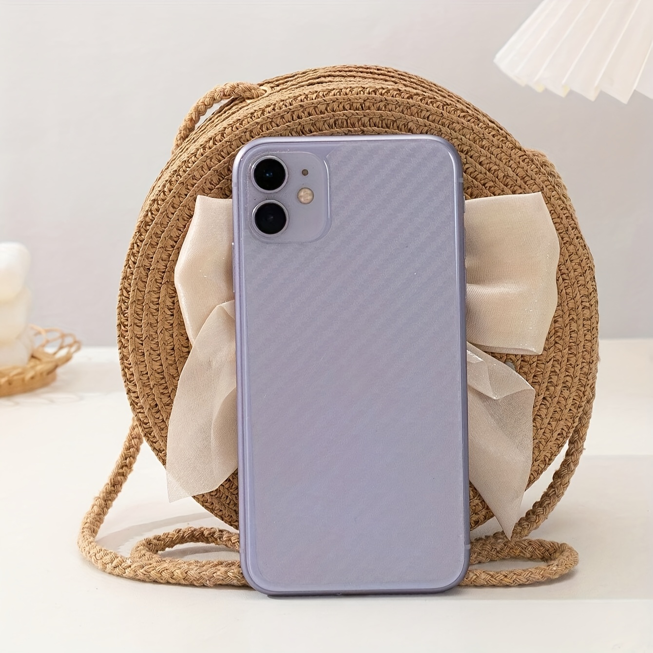 Elegant Round Straw Crossbody  - Interior Design Style avis et prix