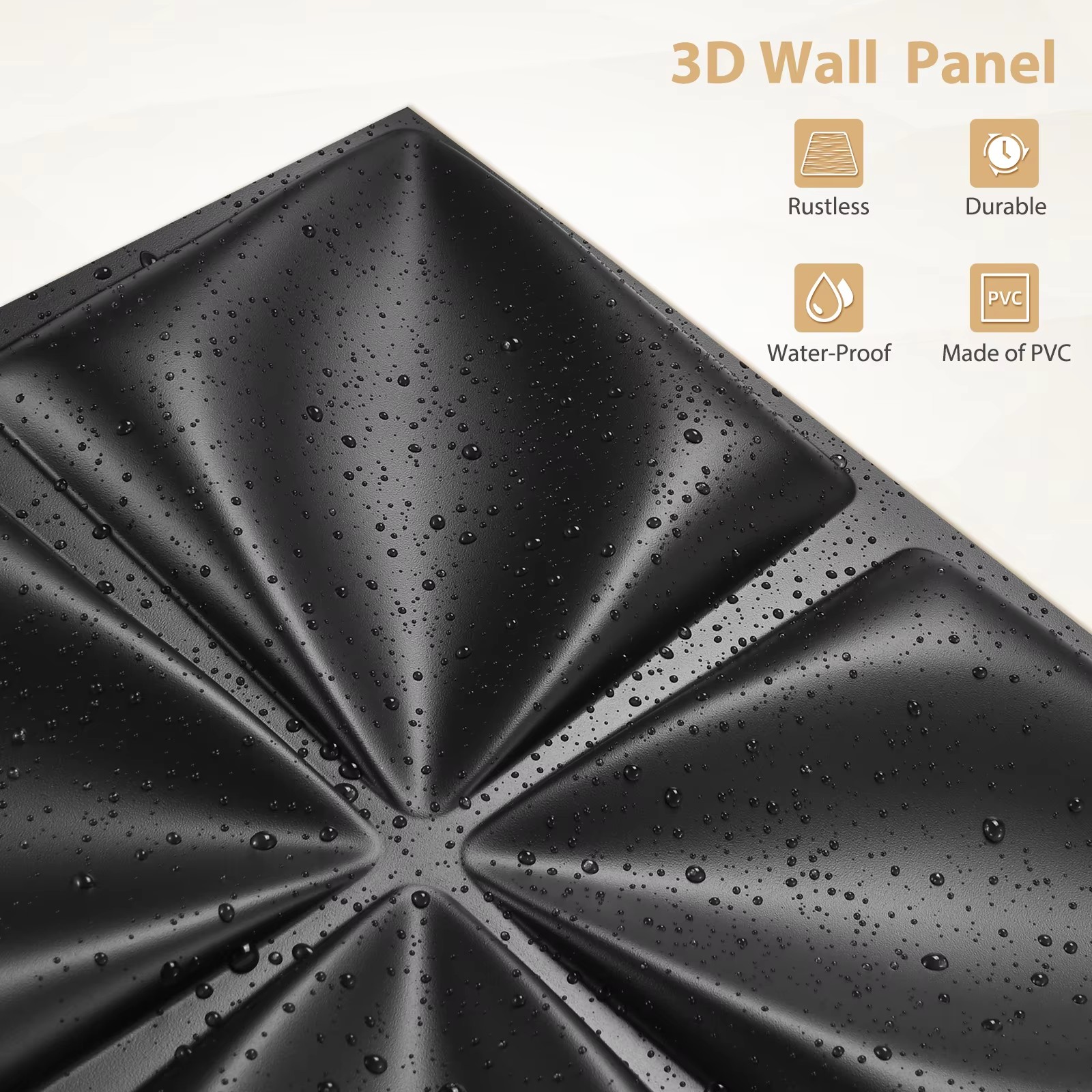3D Wall Panel PVC Flower Desig - Interior Design With Wallpaper avis et prix