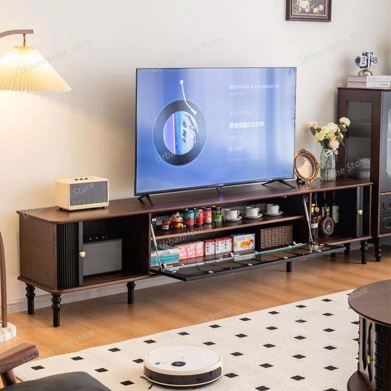 Television Nordic Brown Tv Cab - Interior Design Tv Room avis et prix