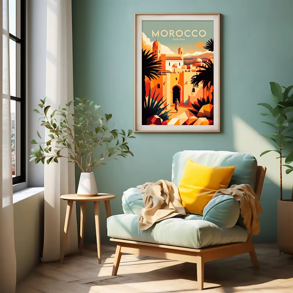 Retro Futuristic Beachside Pal - Interior Design Apartment avis et prix