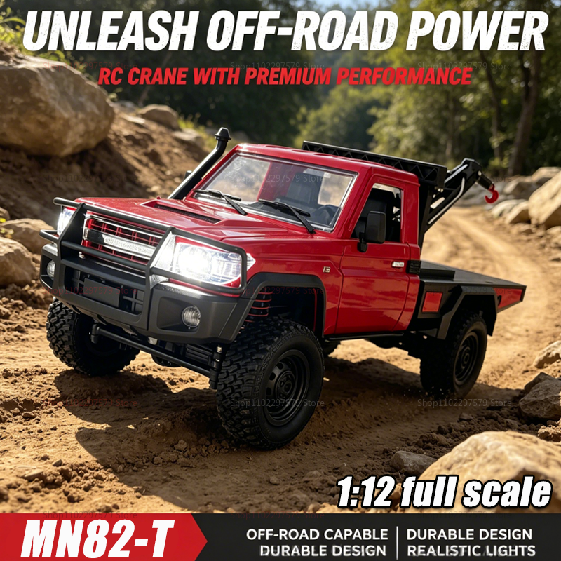 New MN82T RC Crawler 2.4G 4WD  - Interior Design Type avis et prix