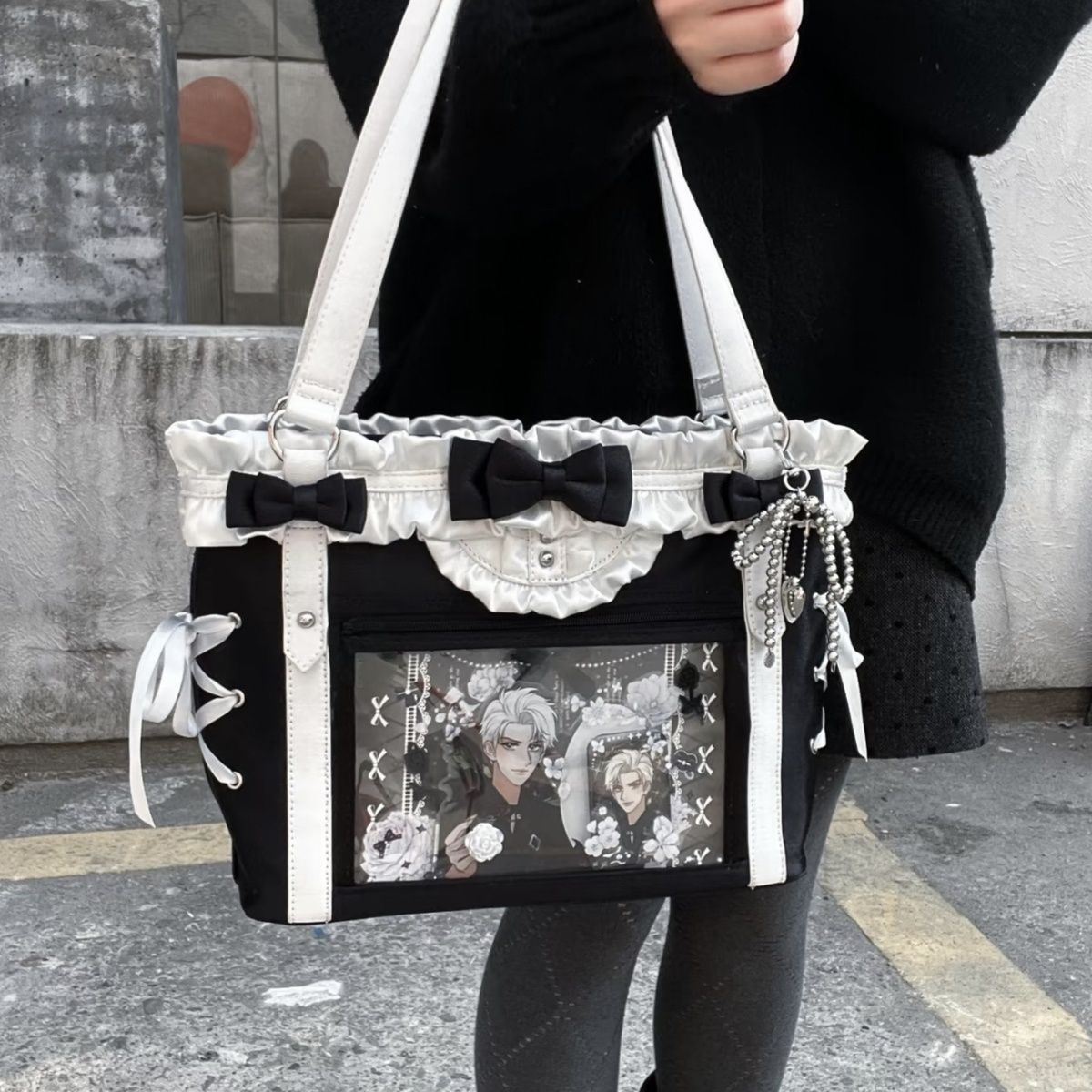 New Sweet Preppy Style Shoulde - Interior Design Style avis et prix