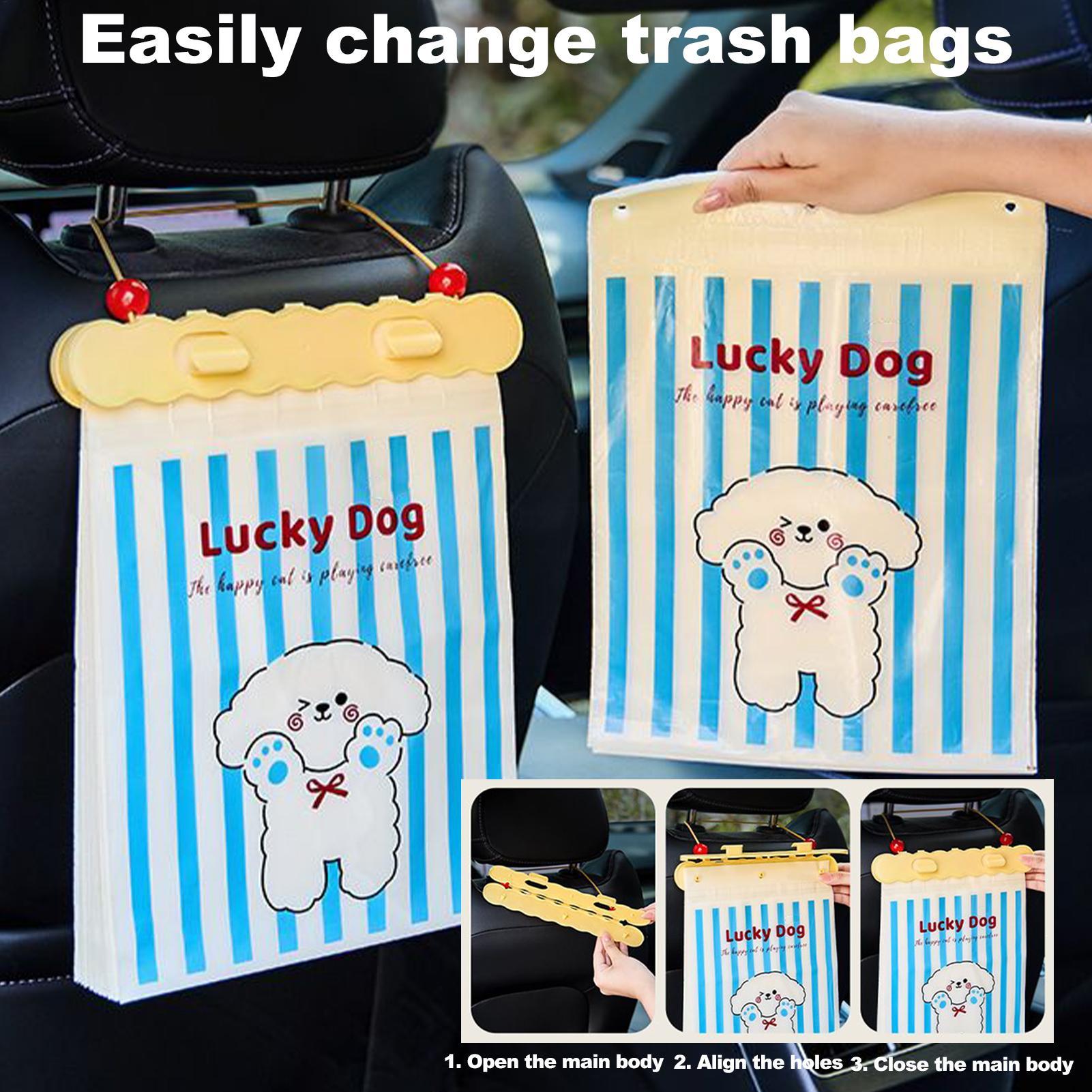 Car Trash Bag 20 Pieces Back S - Interior Design Type avis et prix