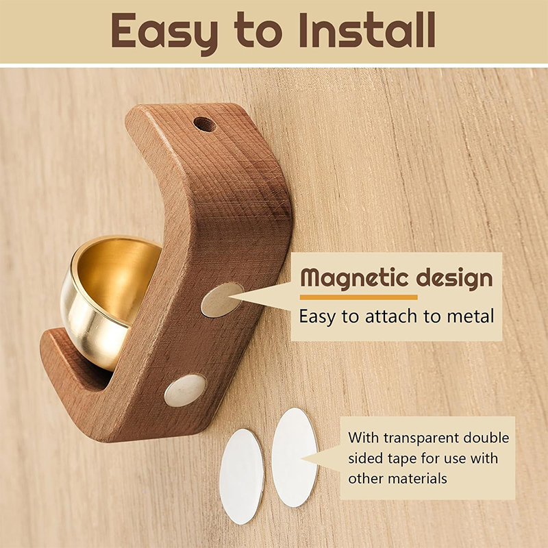 [C]Wooden Wind Chimes Magnetic - Interior Design Apartment avis et prix