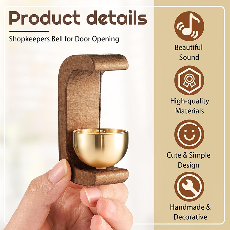 [C]Wooden Wind Chimes Magnetic - Interior Design Apartment avis et prix