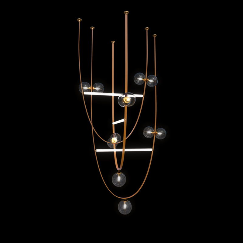 American LED Leather Chandelie - Interior Design Ideas avis et prix