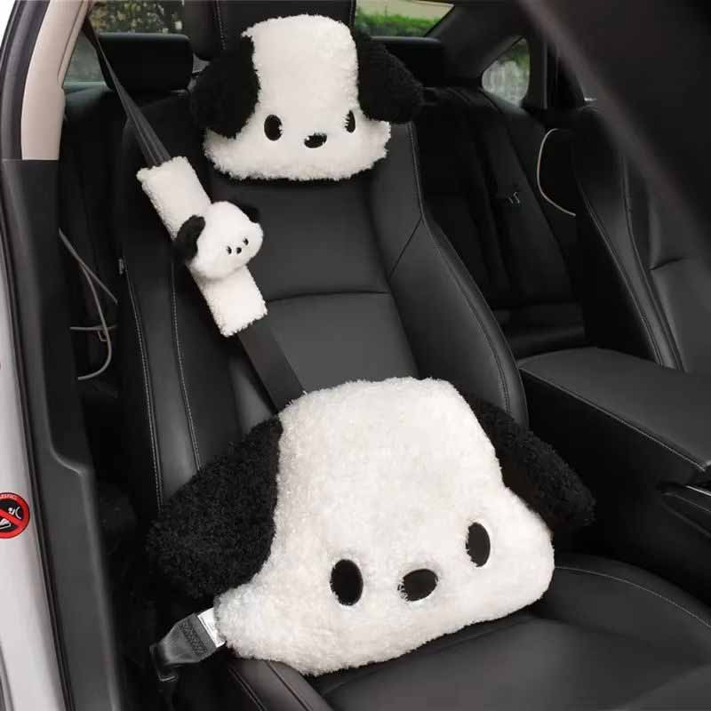 Cartoon Car Plush Lumbar Pillo - Interior Design Course avis et prix