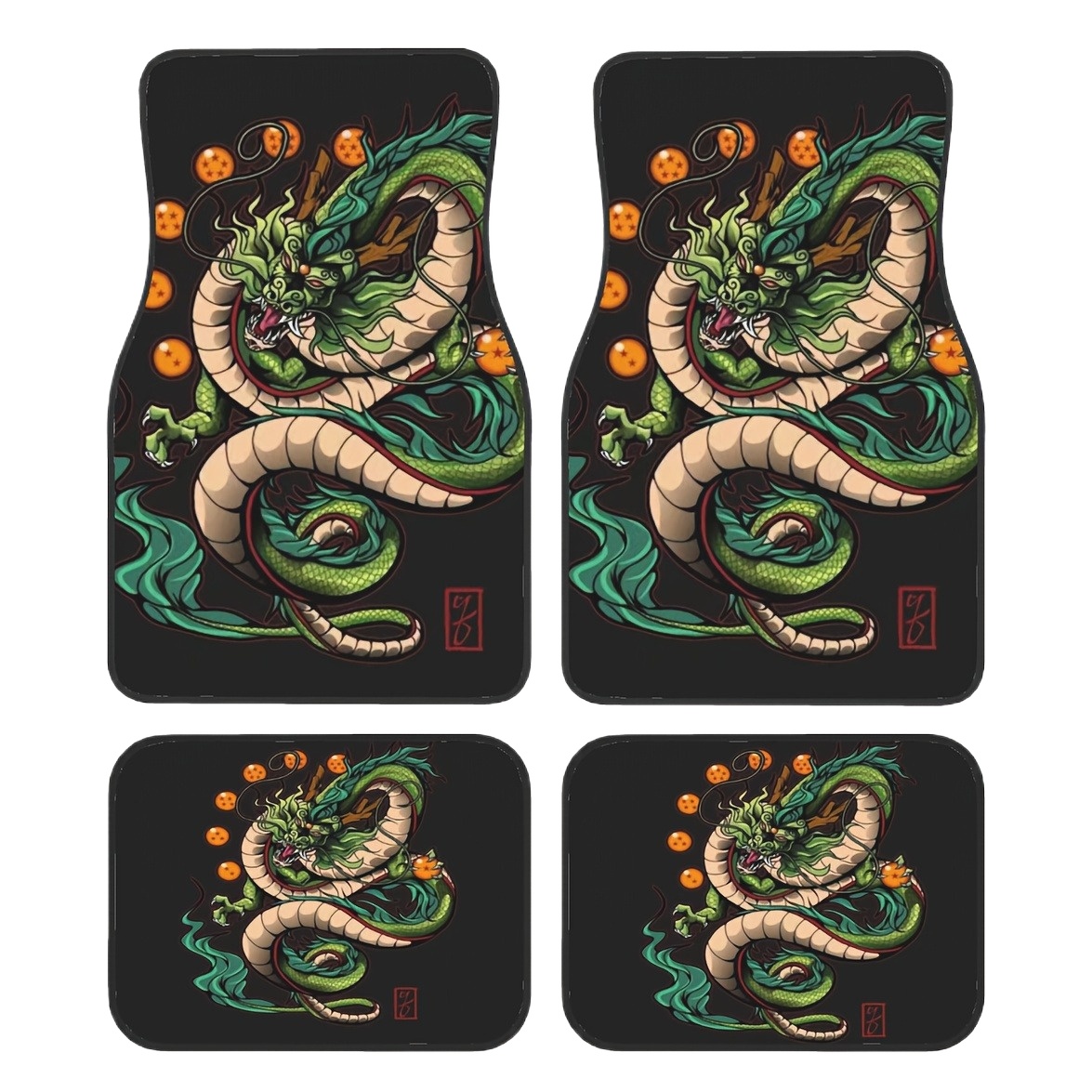 4pcs Dragon King Design Car Ma - Interior Design Course avis et prix