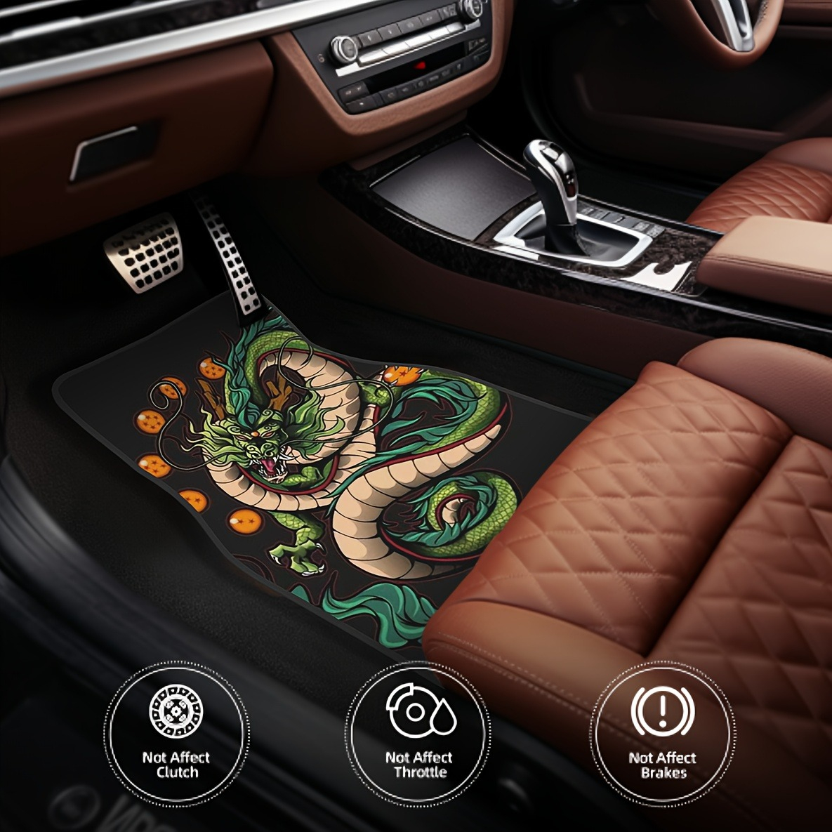 4pcs Dragon King Design Car Ma - Interior Design Course avis et prix