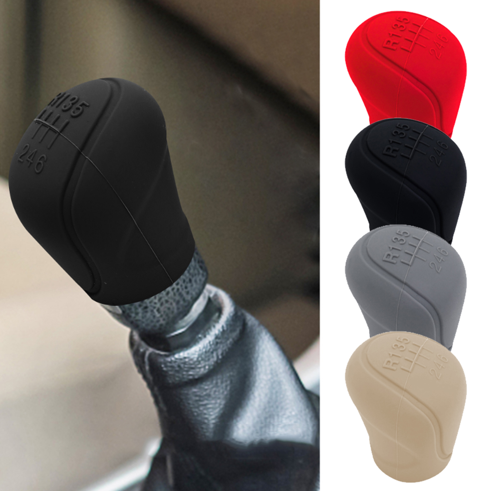 Silicone Car Shift Knob Cover  - Interior Design Course avis et prix