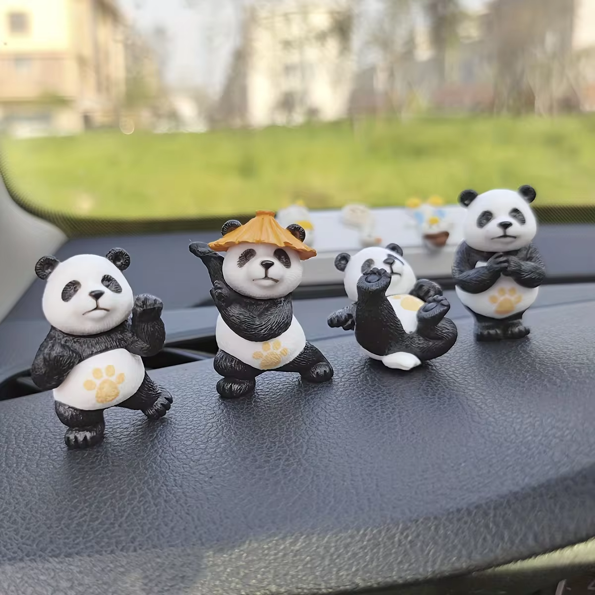 4pcs/set Panda Design Car Orna - Interior Design Course avis et prix