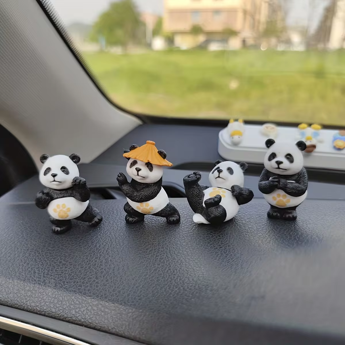 4pcs/set Panda Design Car Orna - Interior Design Course avis et prix