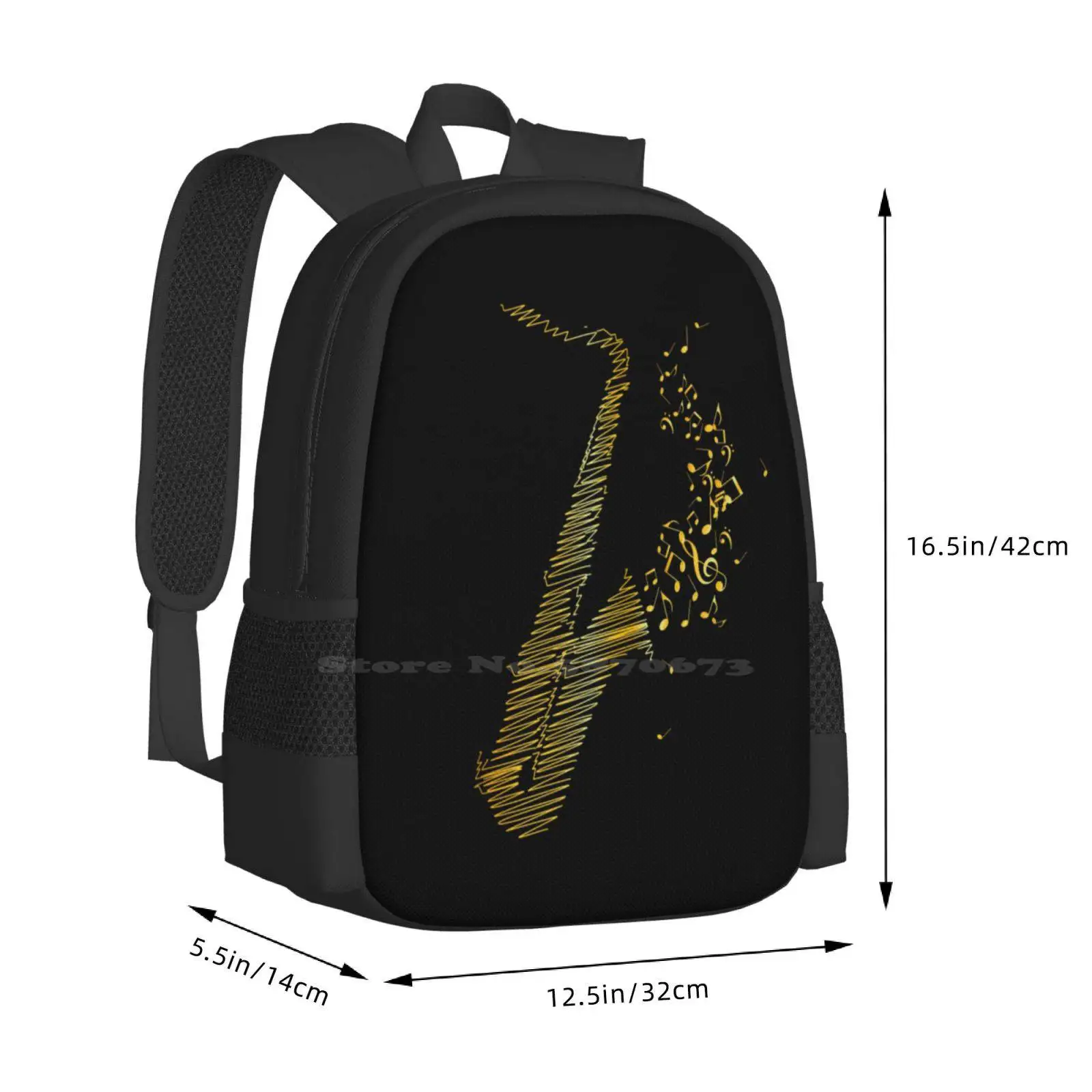 Saxophone Art - Yellow Mix Hot - Interior Design Illustration avis et prix