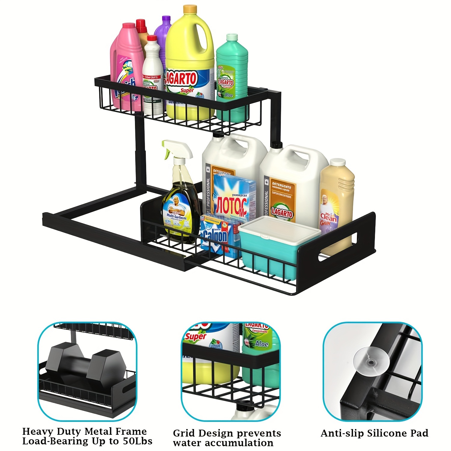 Under Sink Organizer, Pull Out - Interior Design Apartment avis et prix
