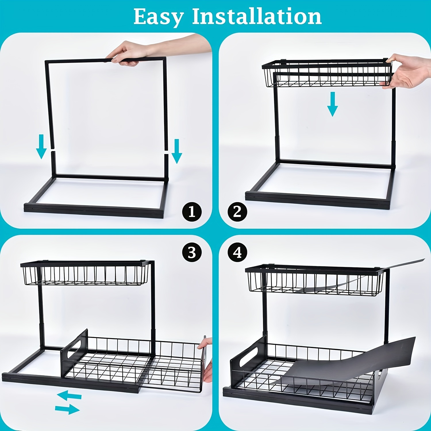 Under Sink Organizer, Pull Out - Interior Design Apartment avis et prix