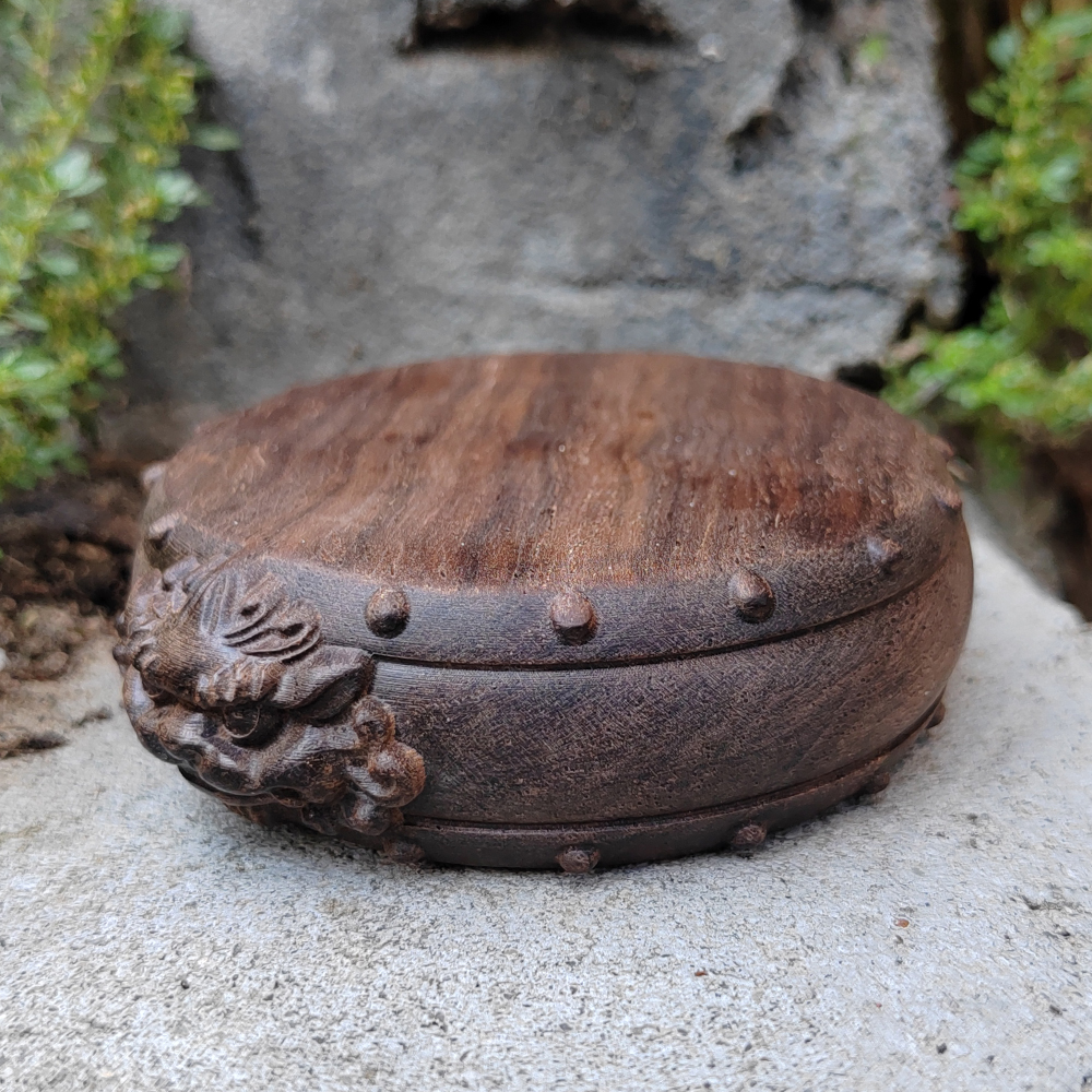 Wooden Solid Drum-Shaped Base  - Interior Design Apartment avis et prix