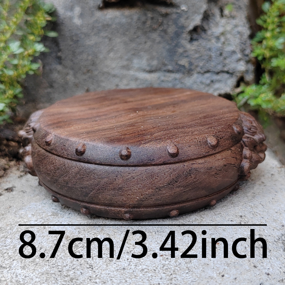 Wooden Solid Drum-Shaped Base  - Interior Design Apartment avis et prix