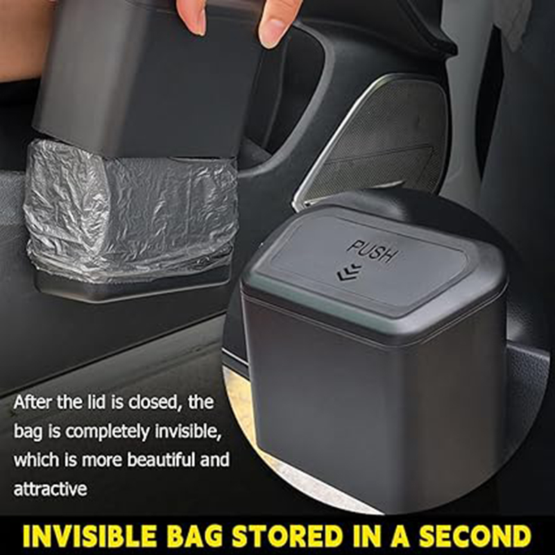 1pcs compact covered trash can - Interior Design Type avis et prix