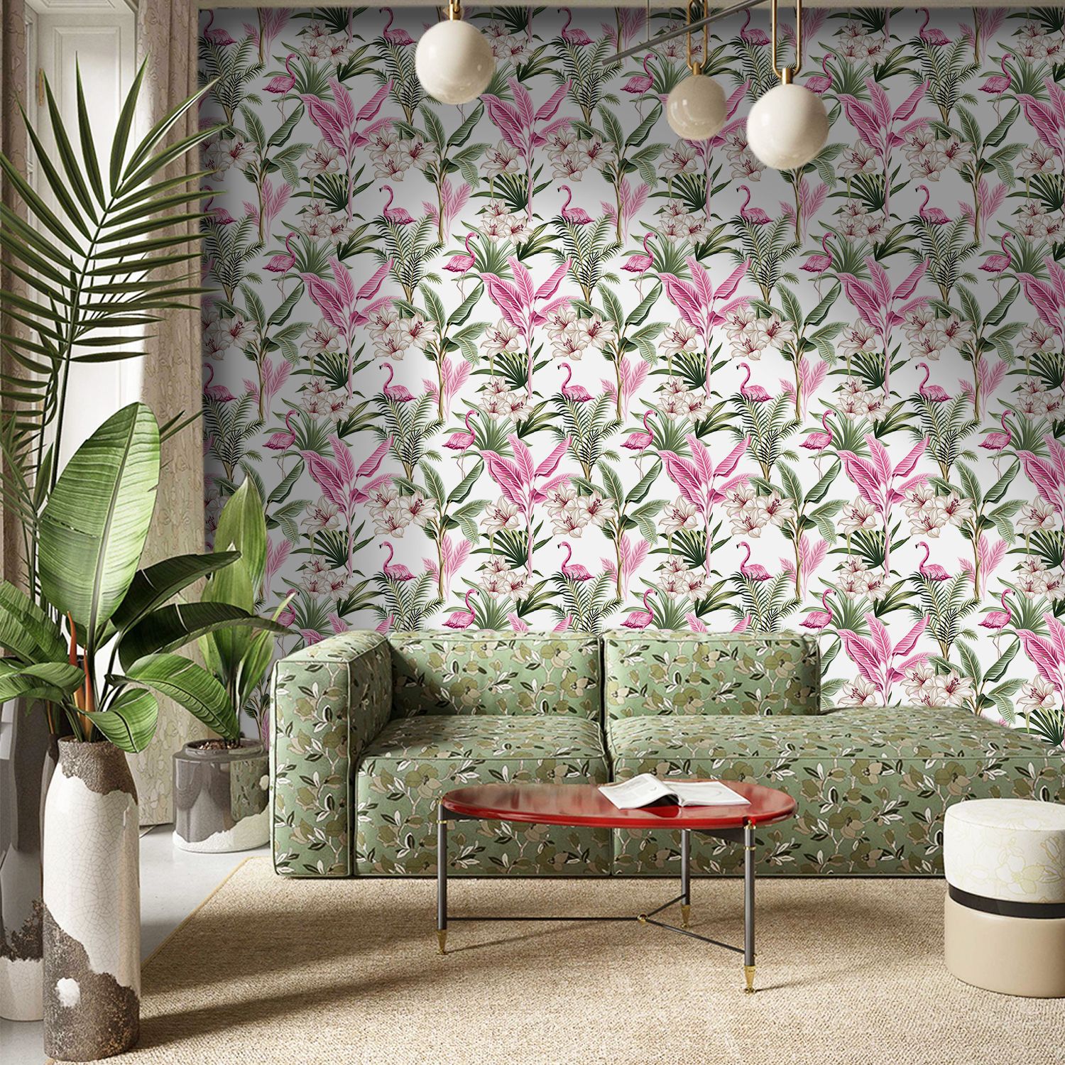 Peel and Stick Botanical Wall  - Interior Design With Wallpaper avis et prix