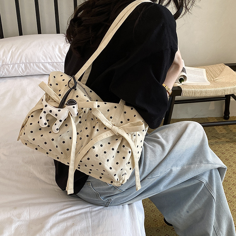 New Fashion Polka Dot Tote Bag - Interior Design Style avis et prix
