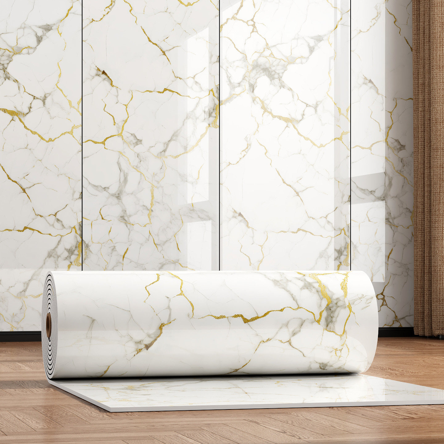 1 Roll 40cmx3m Oil Resistant M - Interior Design With Wallpaper avis et prix