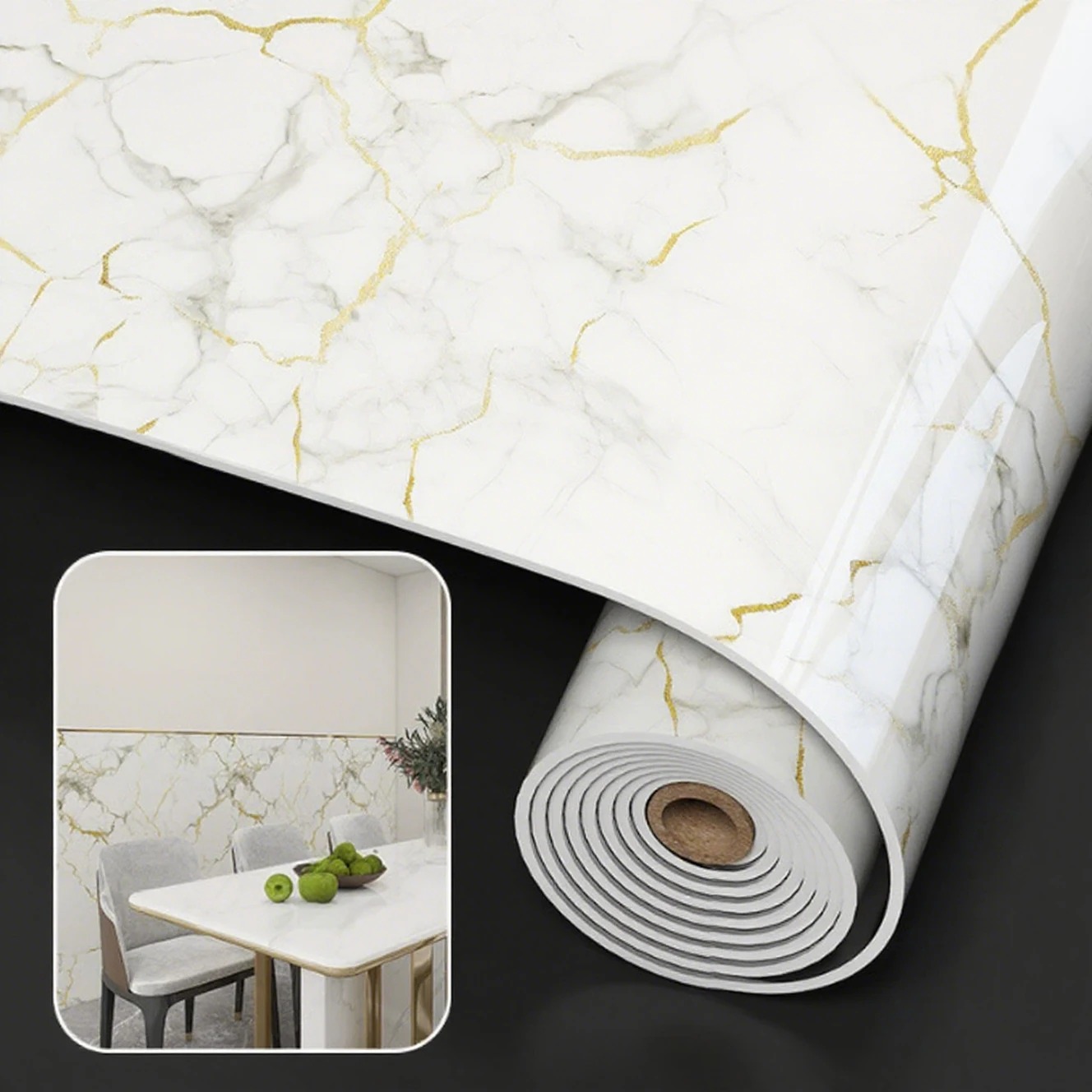 1 Roll 40cmx3m Oil Resistant M - Interior Design With Wallpaper avis et prix