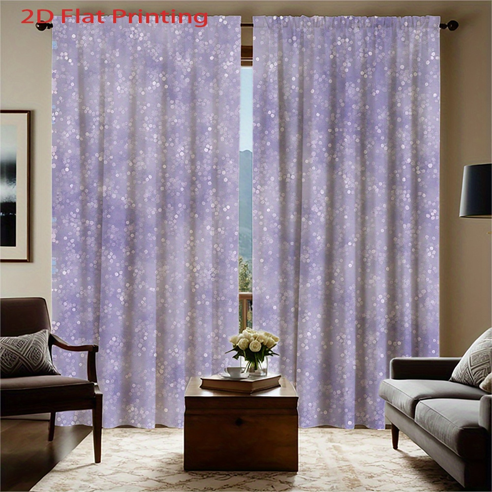 Purple Sparkle Curtains Window - Interior Design Of Cafe avis et prix