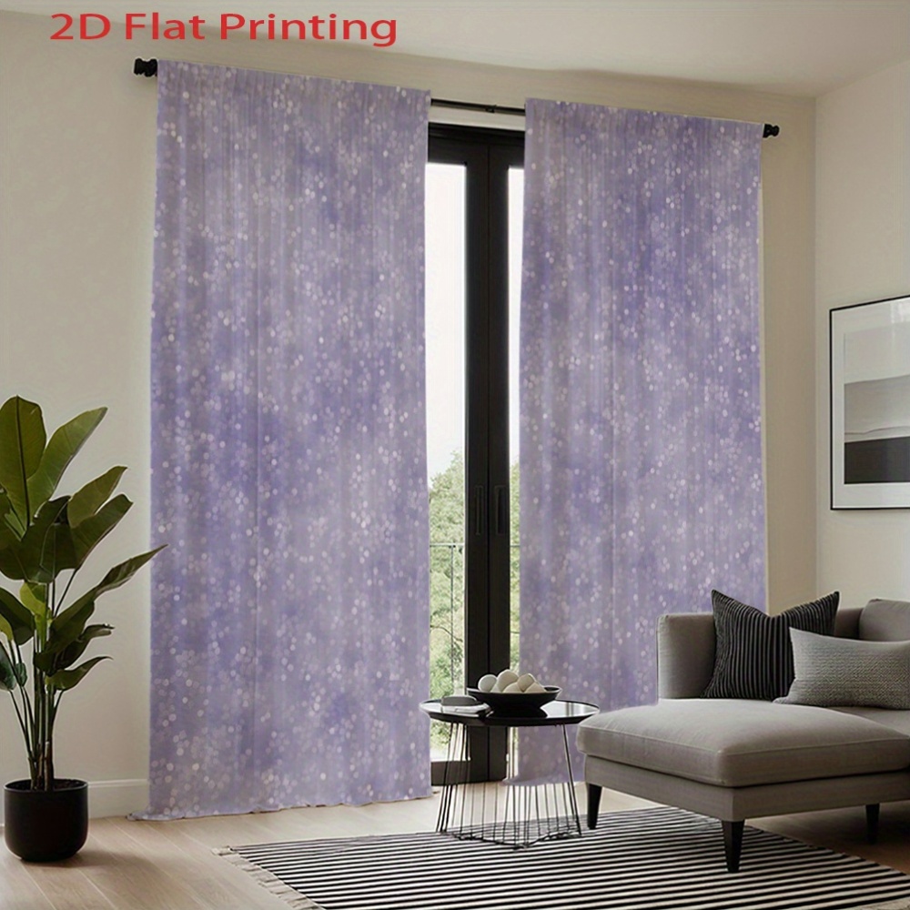 Purple Sparkle Curtains Window - Interior Design Of Cafe avis et prix