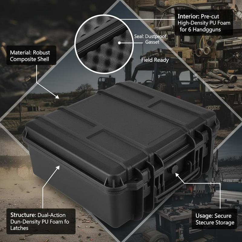 Gun Storage Box 15 x 12 x 10 I - Interior Design And Construction avis et prix