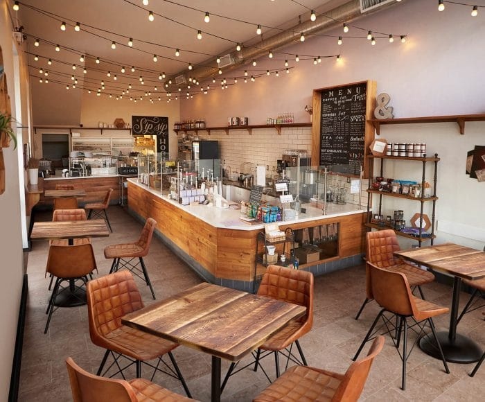 Wooden Cafe Bar Counter Design - Interior Design Of Cafe avis et prix